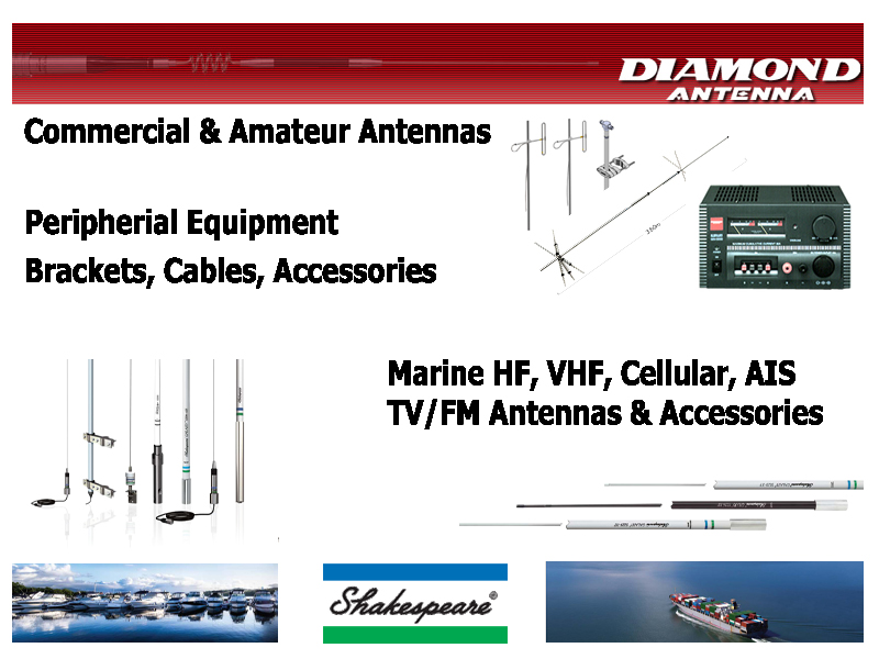 DIAMOND & SHAKESPEARE ANTENNAS